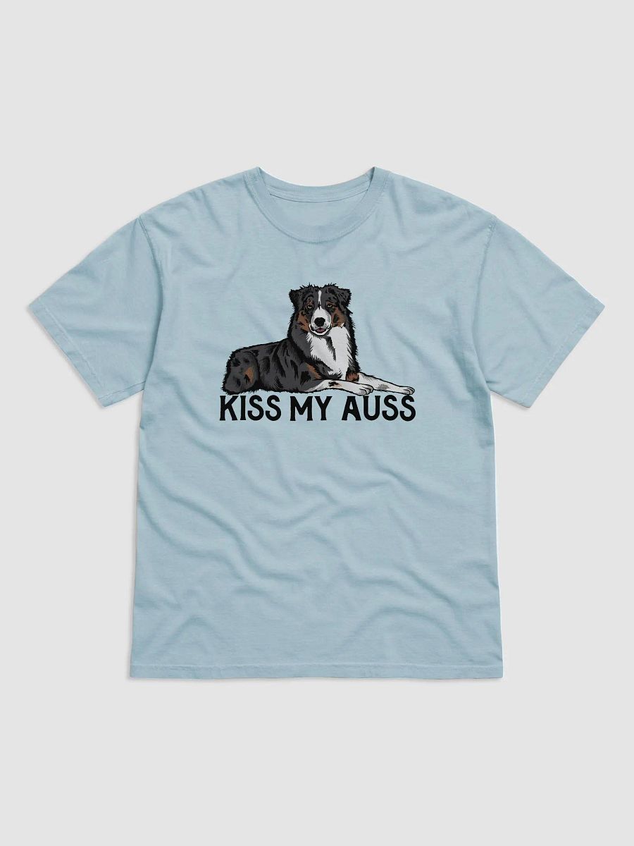 Kiss My Auss | T-Shirt for Australian Shepherd (Tricolor) Dog Owners product image (9)