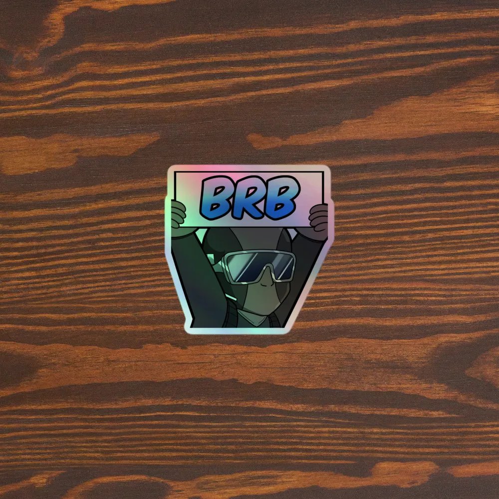 brb emote sticker product image (3)