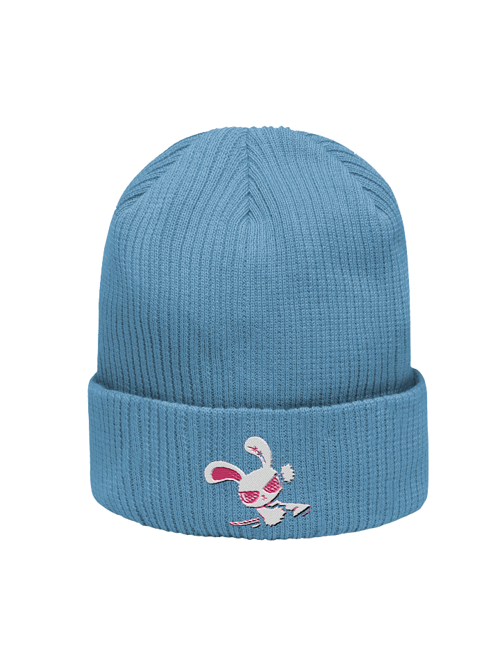Rebel Bunny white pink snug beanie product image (19)
