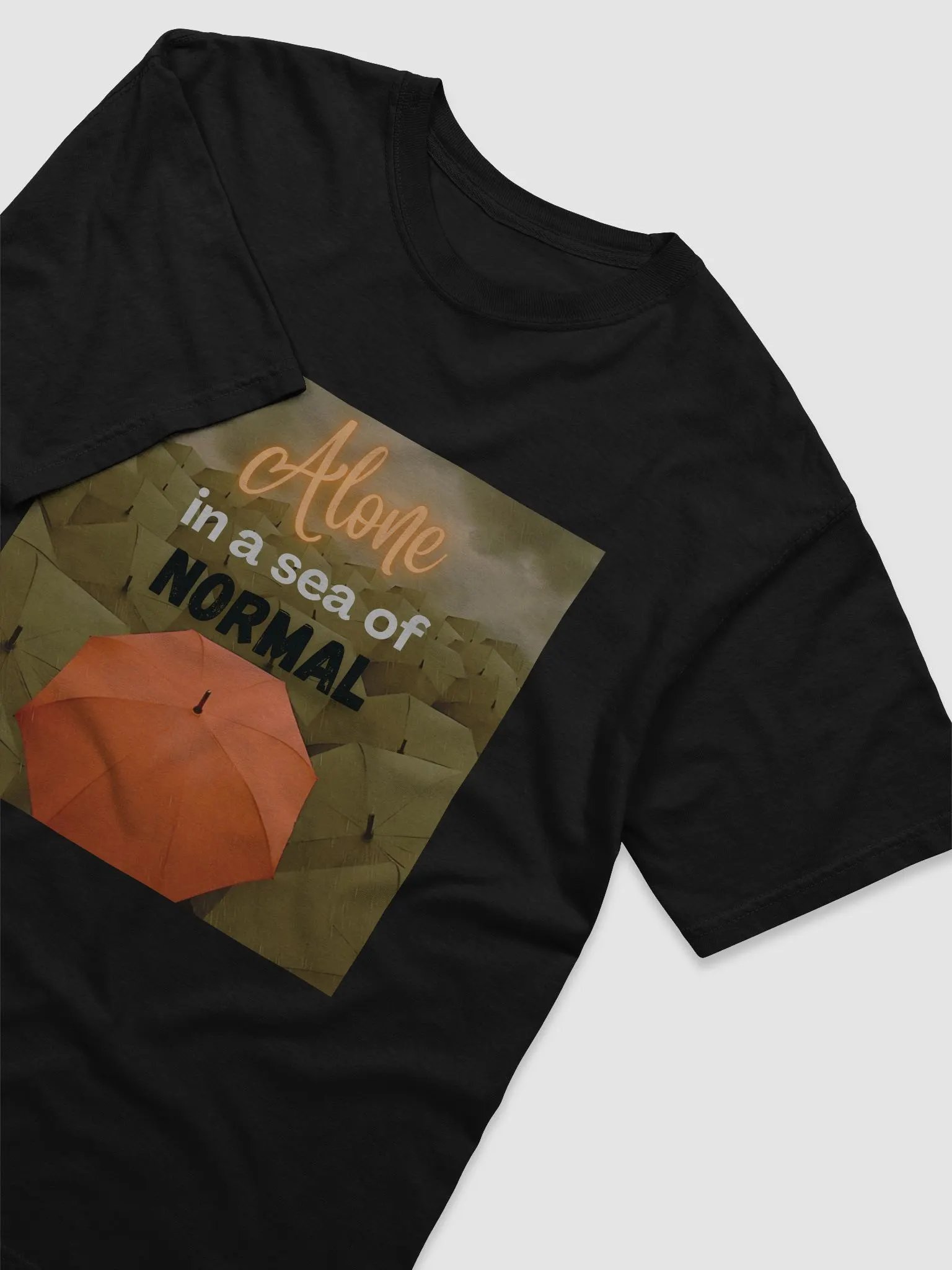 Alone in a Sea of Normal (Orange) product image (7)