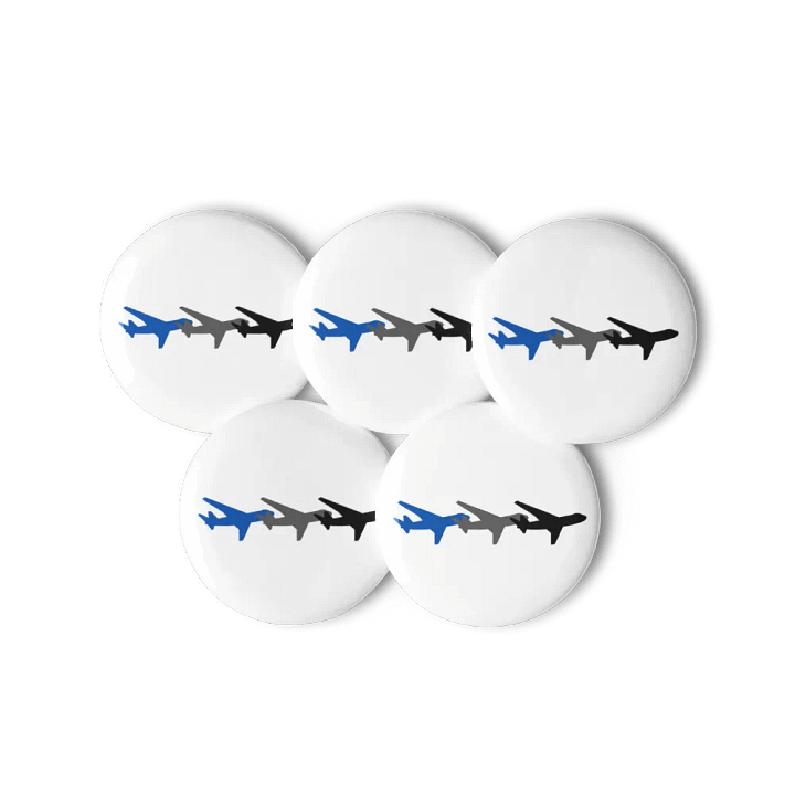 The Three Planes Pin Set product image (1)