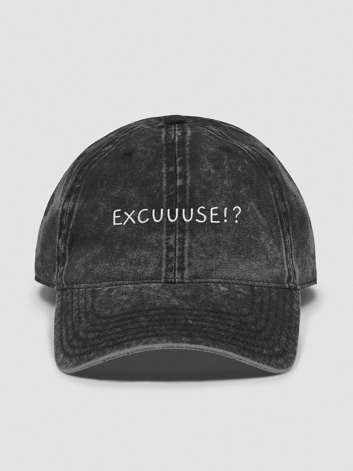 EXCUSE Embroidered Cap product image (1)