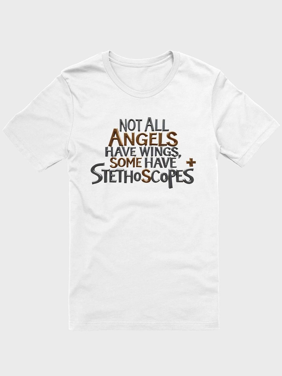 Stethoscope, Angel wings, medical Graphic T-shirt product image (3)