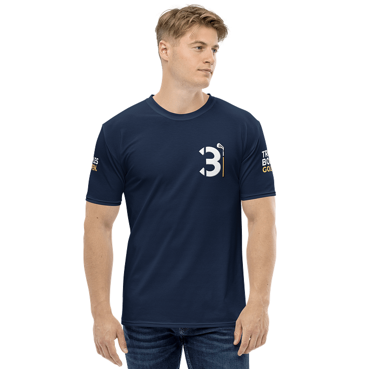 Team TRPL_BGY - Athletic T Navy product image (2)