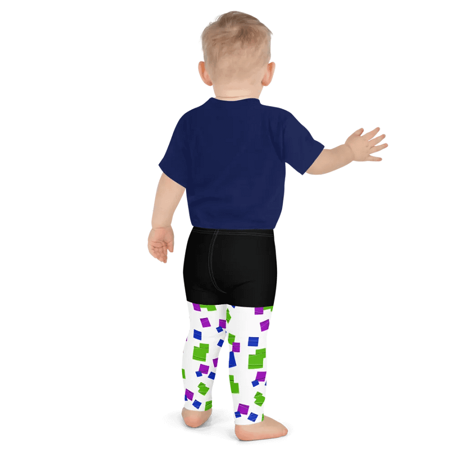 Glitchy Kids Leggings product image (6)