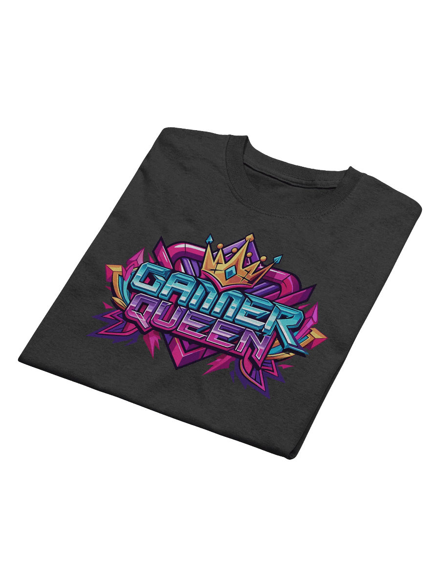 Gamer Queen Heavyweight Printed T-Shirt product image (4)