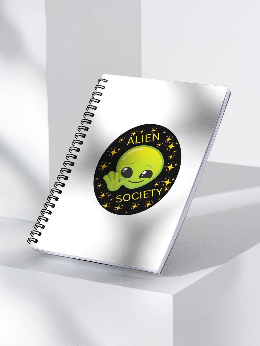 Alien Society Spiral Notebook product image (3)