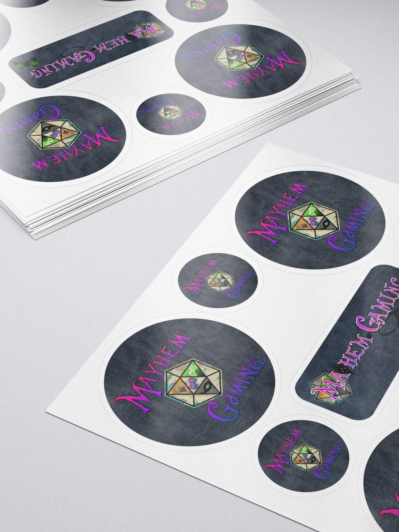 Mayhem Logo Sticker Set product image (5)