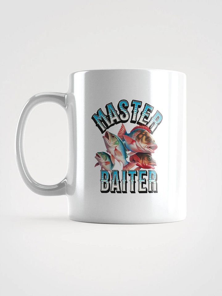 Master Baiter Fishing White Glossy Mug product image (1)