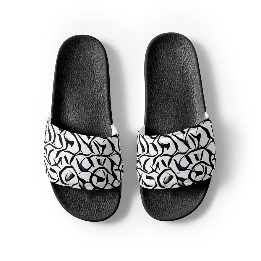 Curly Abstract Pattern - Women's Slides product image (3)