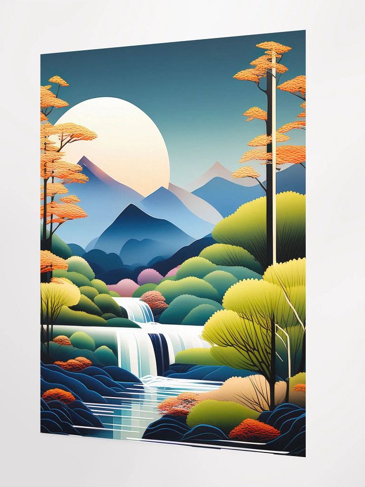 Vivid Landscape Poster - Medium Size 18x24 Inches product image (2)