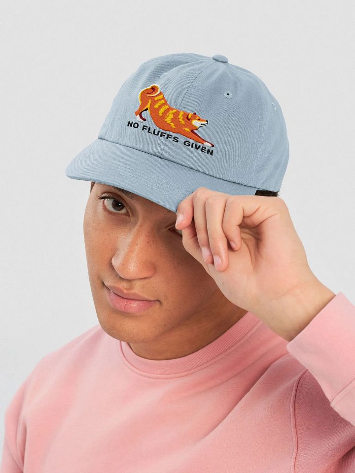No Fluffs Given Classic Dad Hat(Embroidered) of a Shiba Inu product image (10)