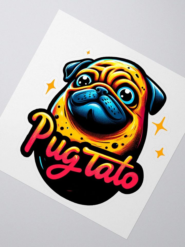 Pugtato Sticker product image (2)