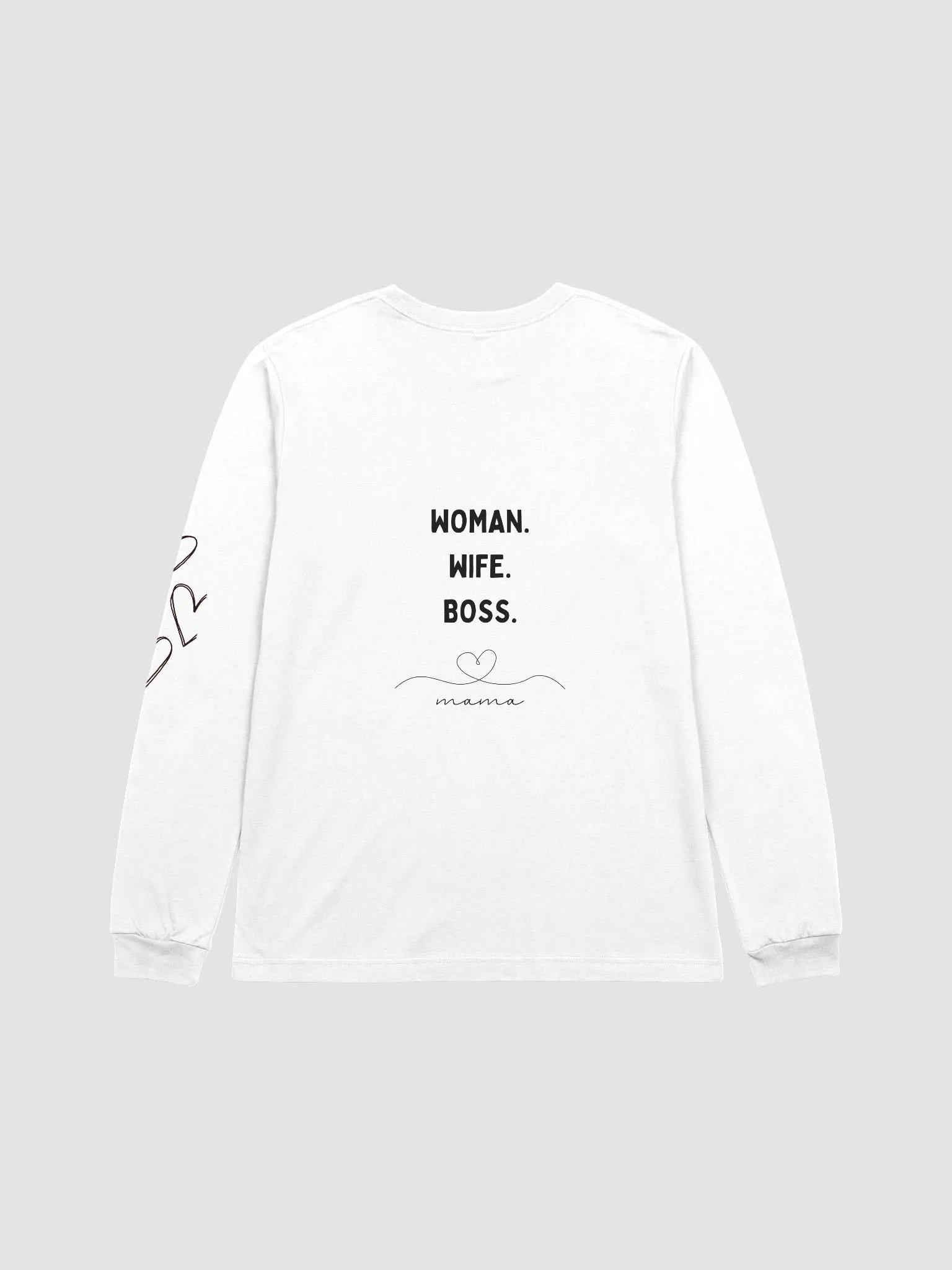 Floral Harmony Long Sleeve Tee (Mama) product image (2)
