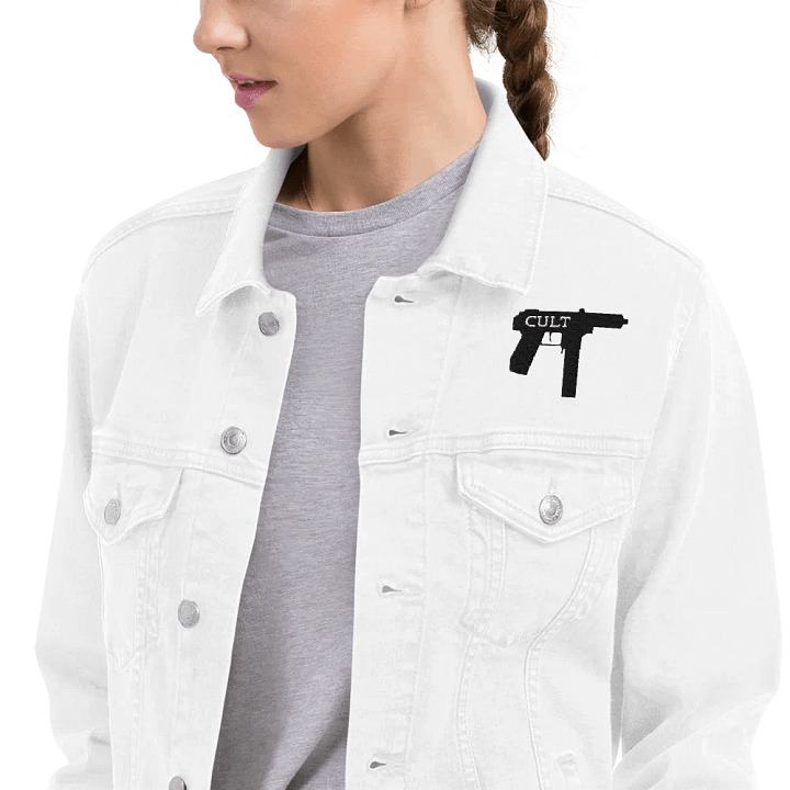 STRAPPED WHITE DENIM product image (1)