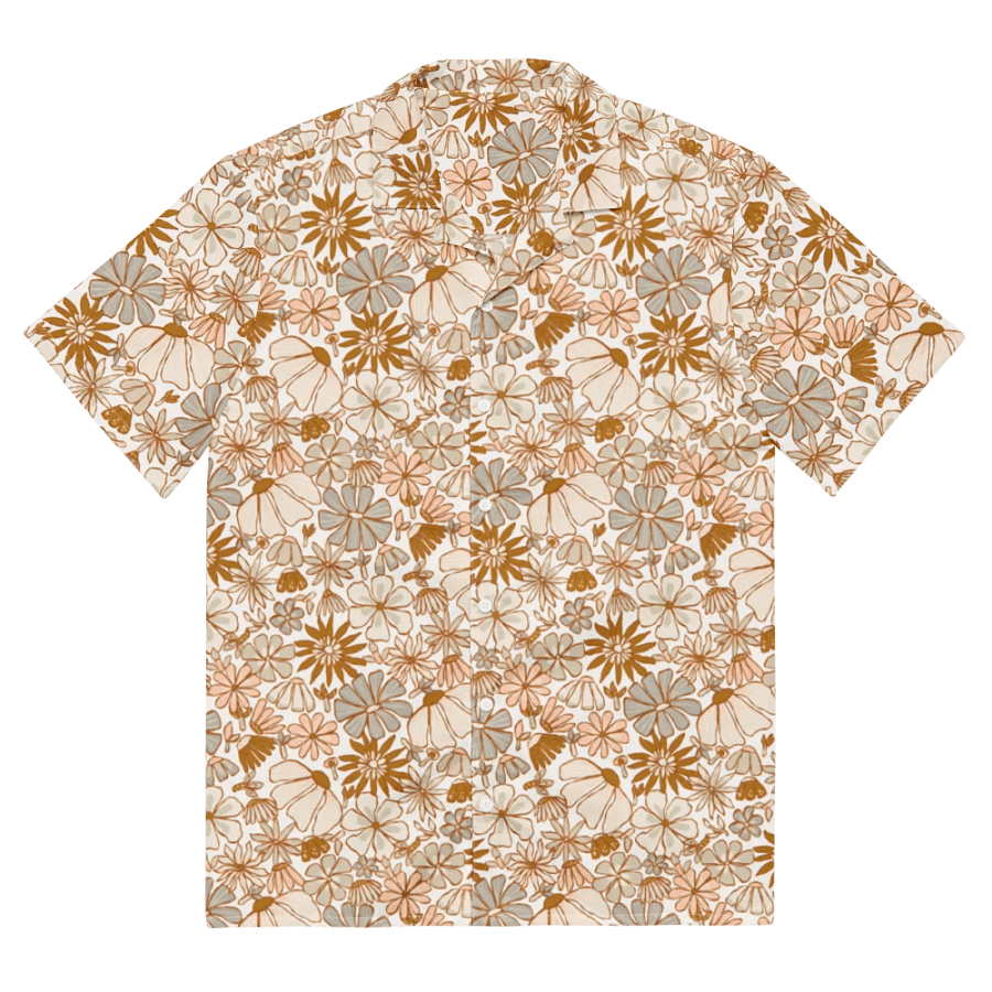 Retro Floral Hawaiian Shirt product image (3)