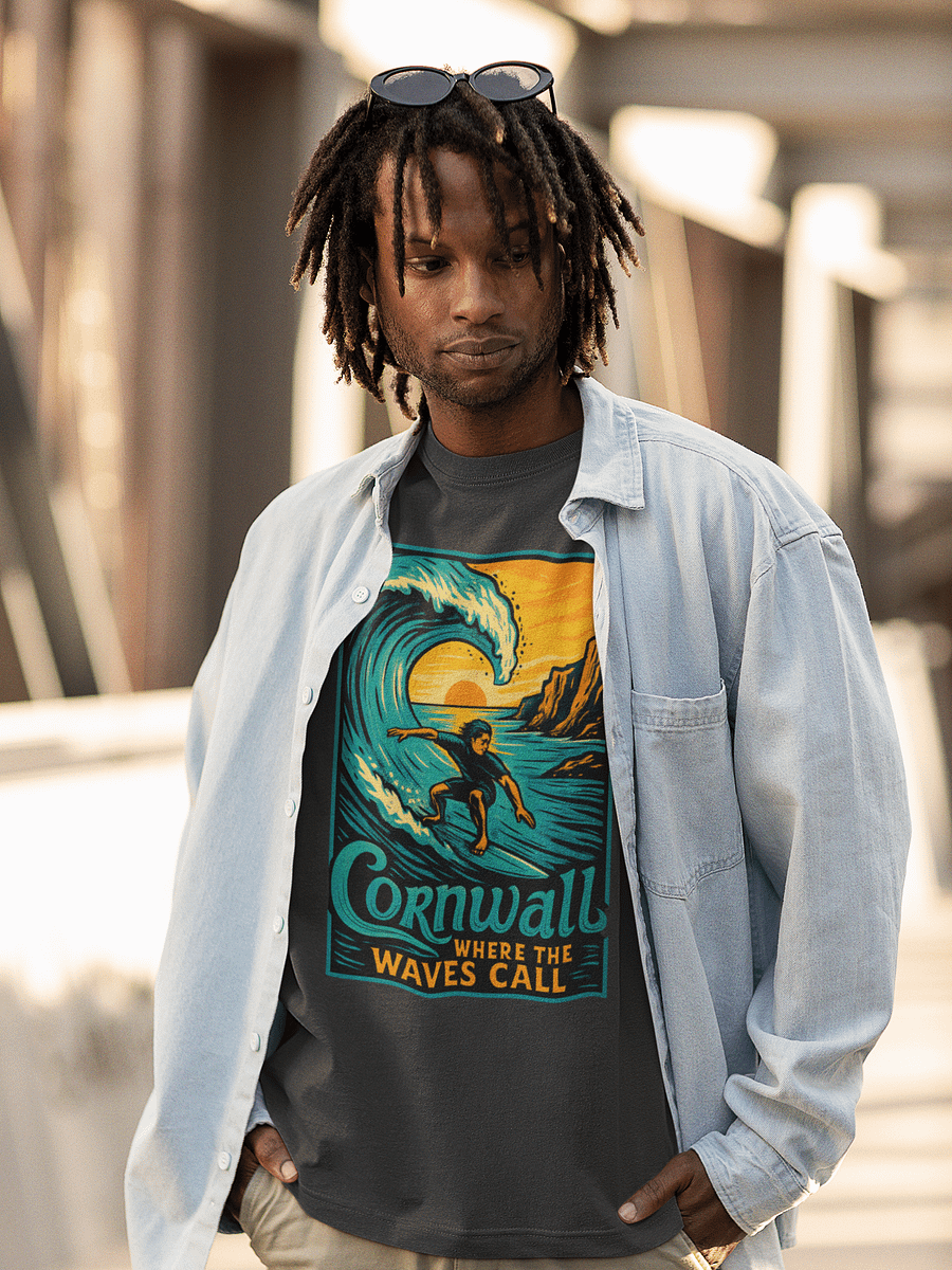 Cornish Surf Life Oversized Faded Tee product image (12)