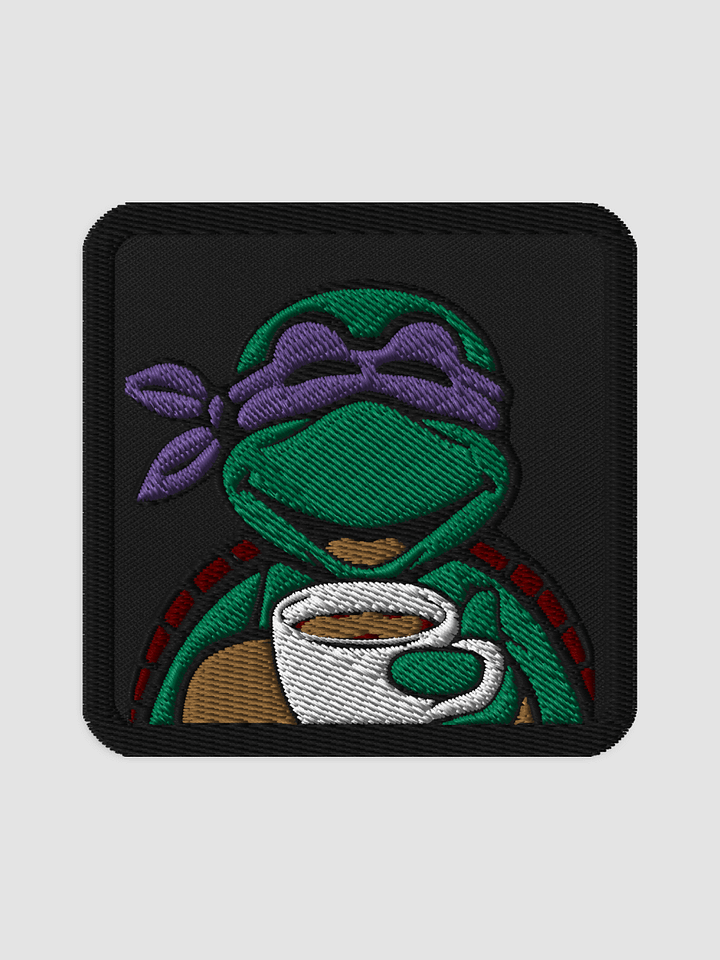 Coffee Donnie Embroidered Patch product image (1)