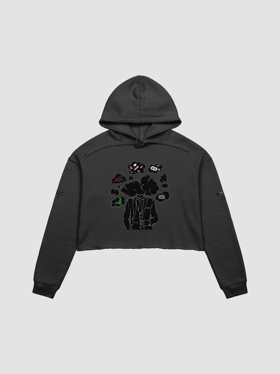 'Head in the clouds' Inspired KING VEE Crop Hoodie product image (1)