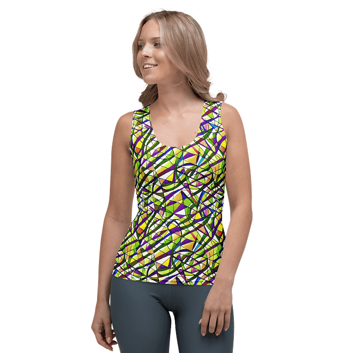 stained Glass Pattern Tank Top product image (1)