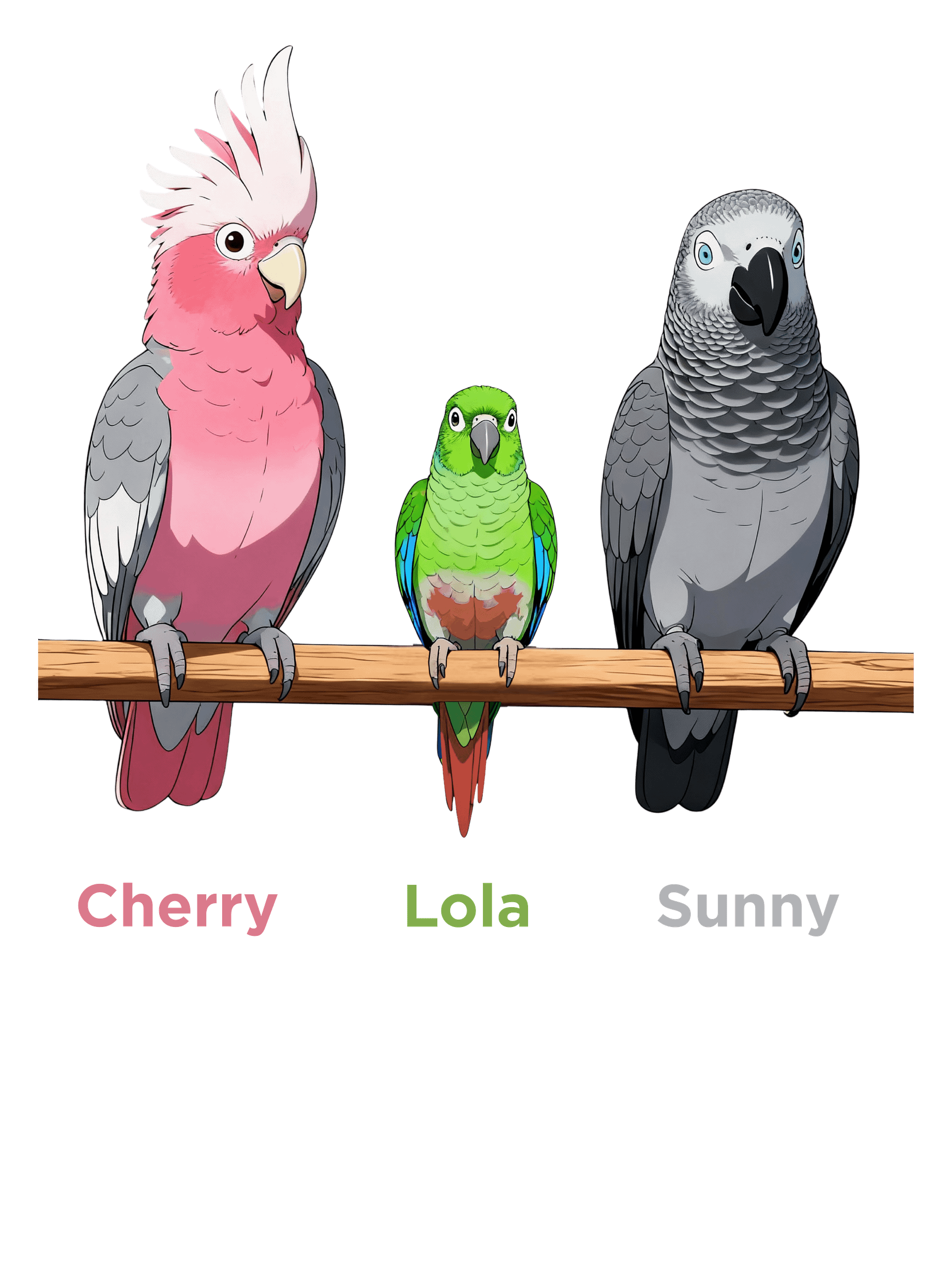 Cherry, Lola & Sunny Toddler T-Shirt product image (2)