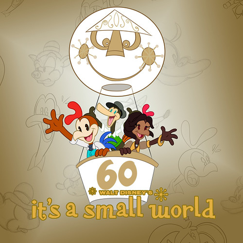 Happy 60th Birthday to Walt Disney's It's a Small World, which premiered as part of the New York World's Fair today back in 1...