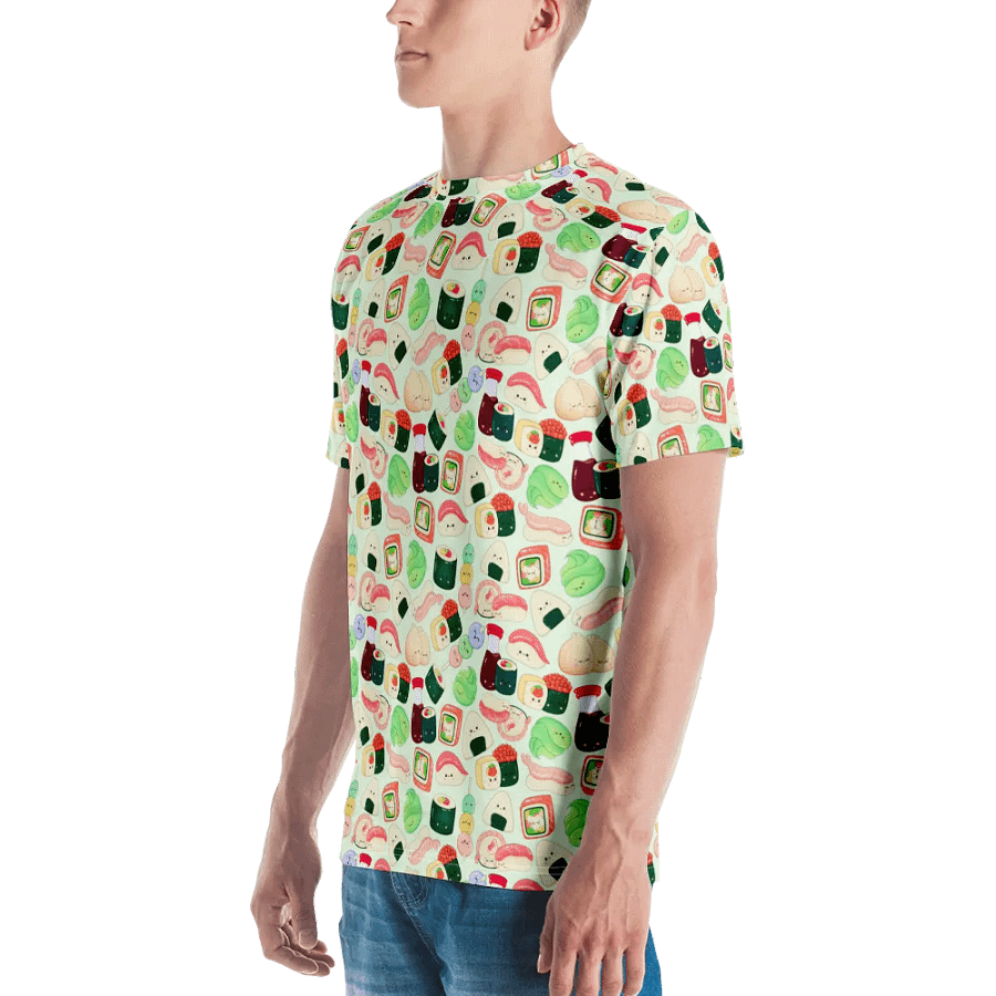 Mint Kawaii Sushi T-Shirt product image (5)