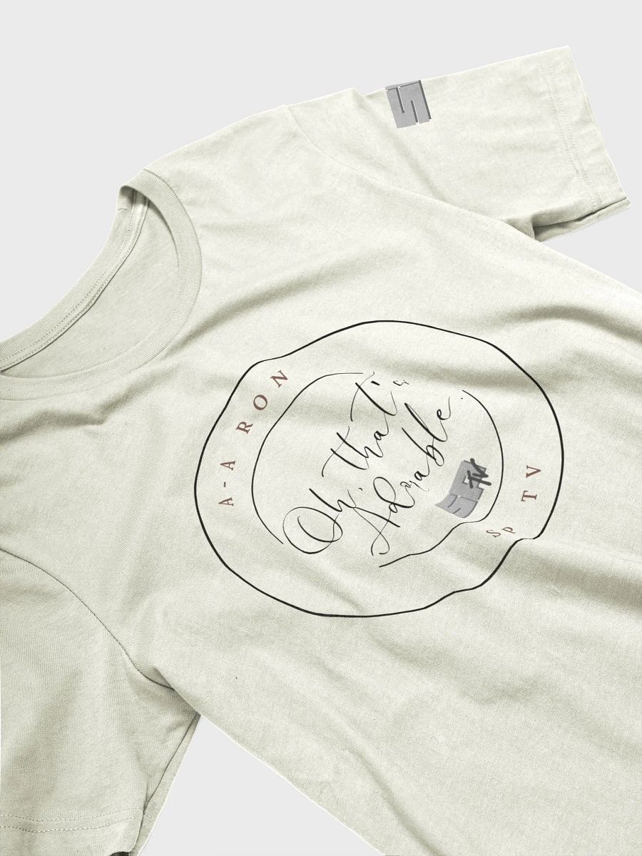 A-A Ron. That's Adorable - logo on sleeve - shirt LIGHT colors product image (25)