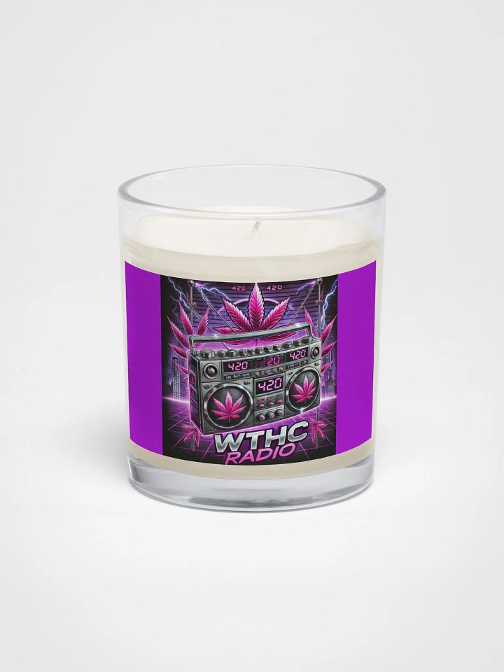 Da WTHC Radio Retro Cannabis Boombox Candle product image (1)