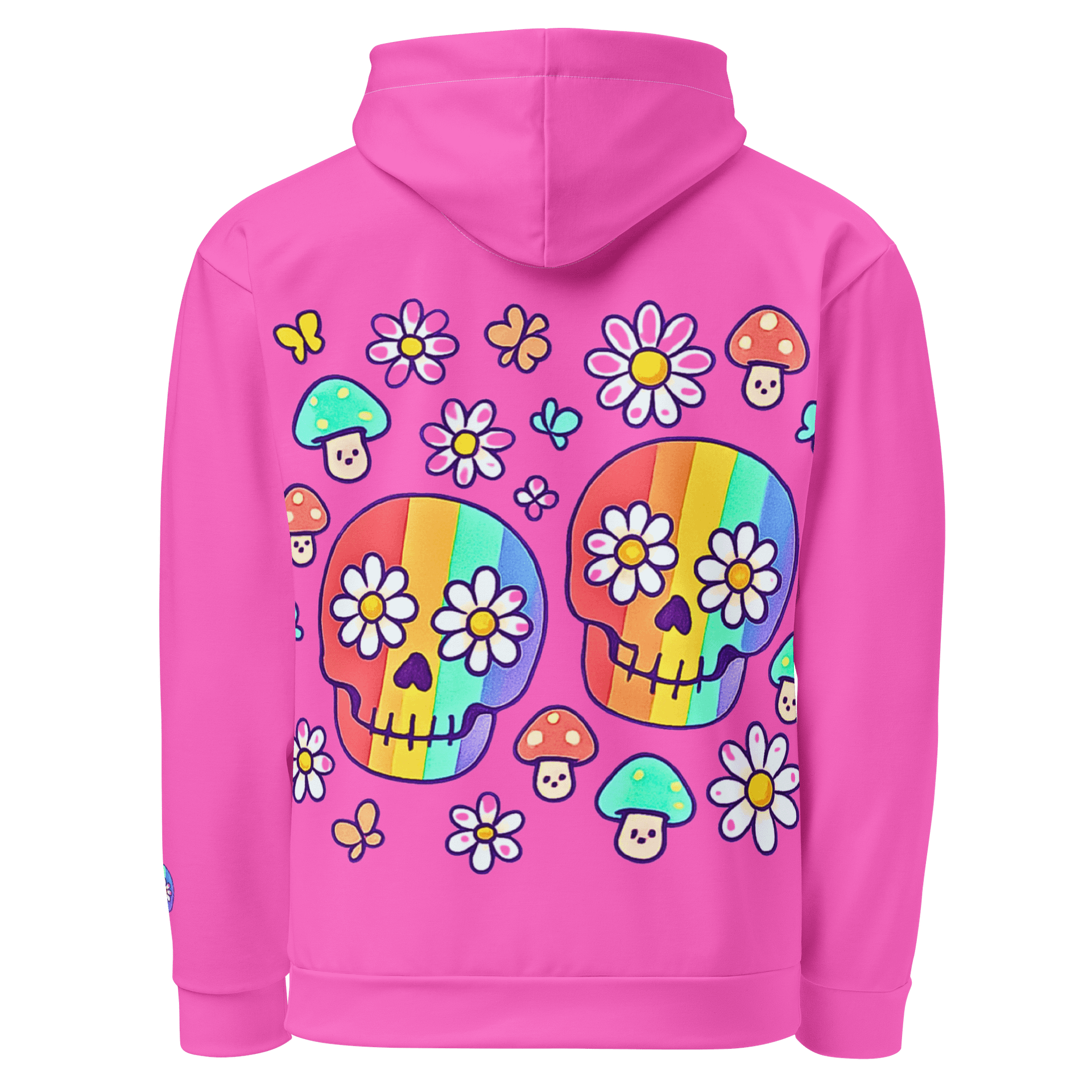 "Daisy & Skull" Summerween Hoodie product image (5)