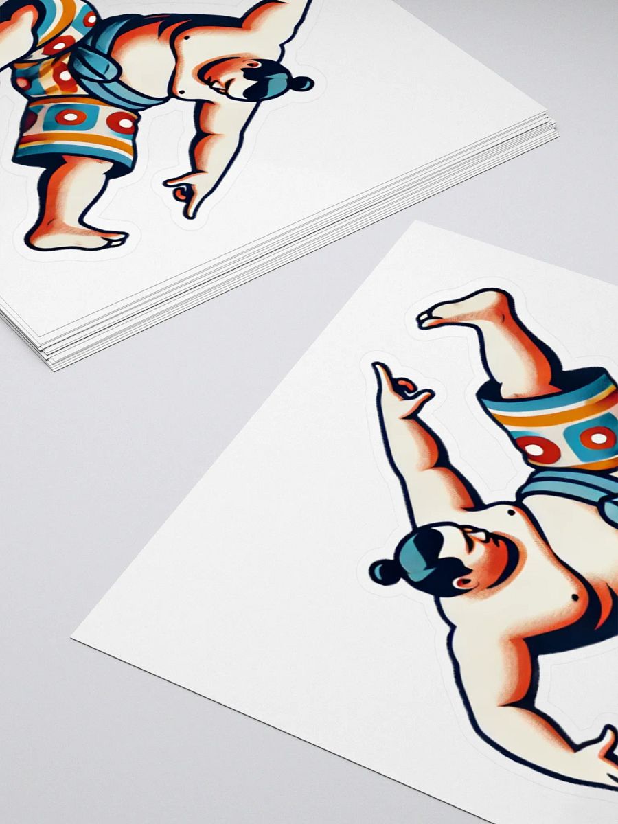 Sumo B-Boy Sticker - Flying Kick product image (4)