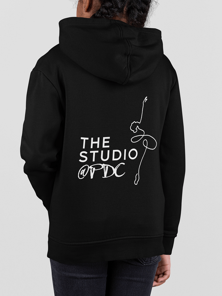 Youth Hoodie | White Studio Logo product image (2)