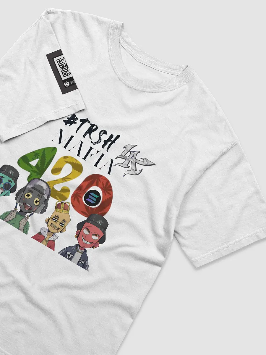 TRSH Mafia 4/20 Celebration T-Shirt W/ QR product image (3)