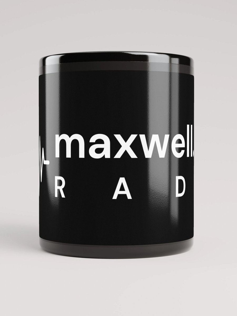 Black & White "maxwell.mp3 RADIO" Mug product image (2)