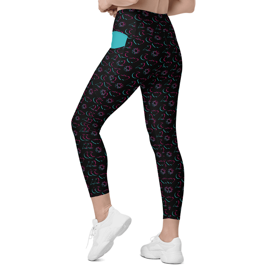 Lost Records: Bloom & Rage Raven Sun Moon Moth Leggings product image (7)