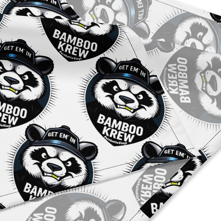 Bamboo Krew Panda All-Over Bandana product image (4)