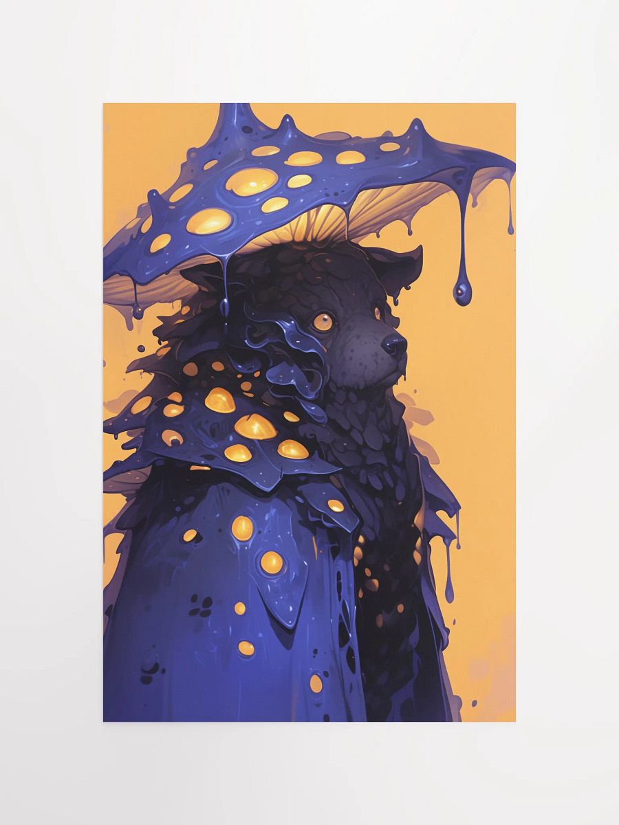 Mystical Mushroom Dog Poster product image (7)