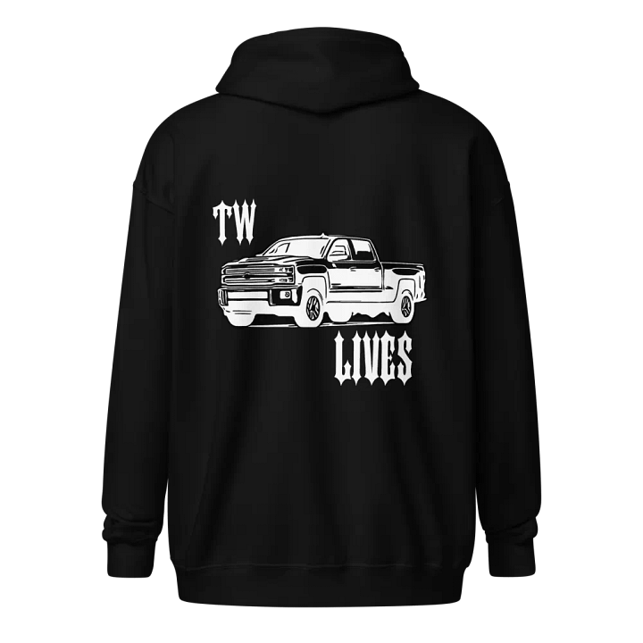 TW LIVES BWT ZIPPER HOODIE product image (1)
