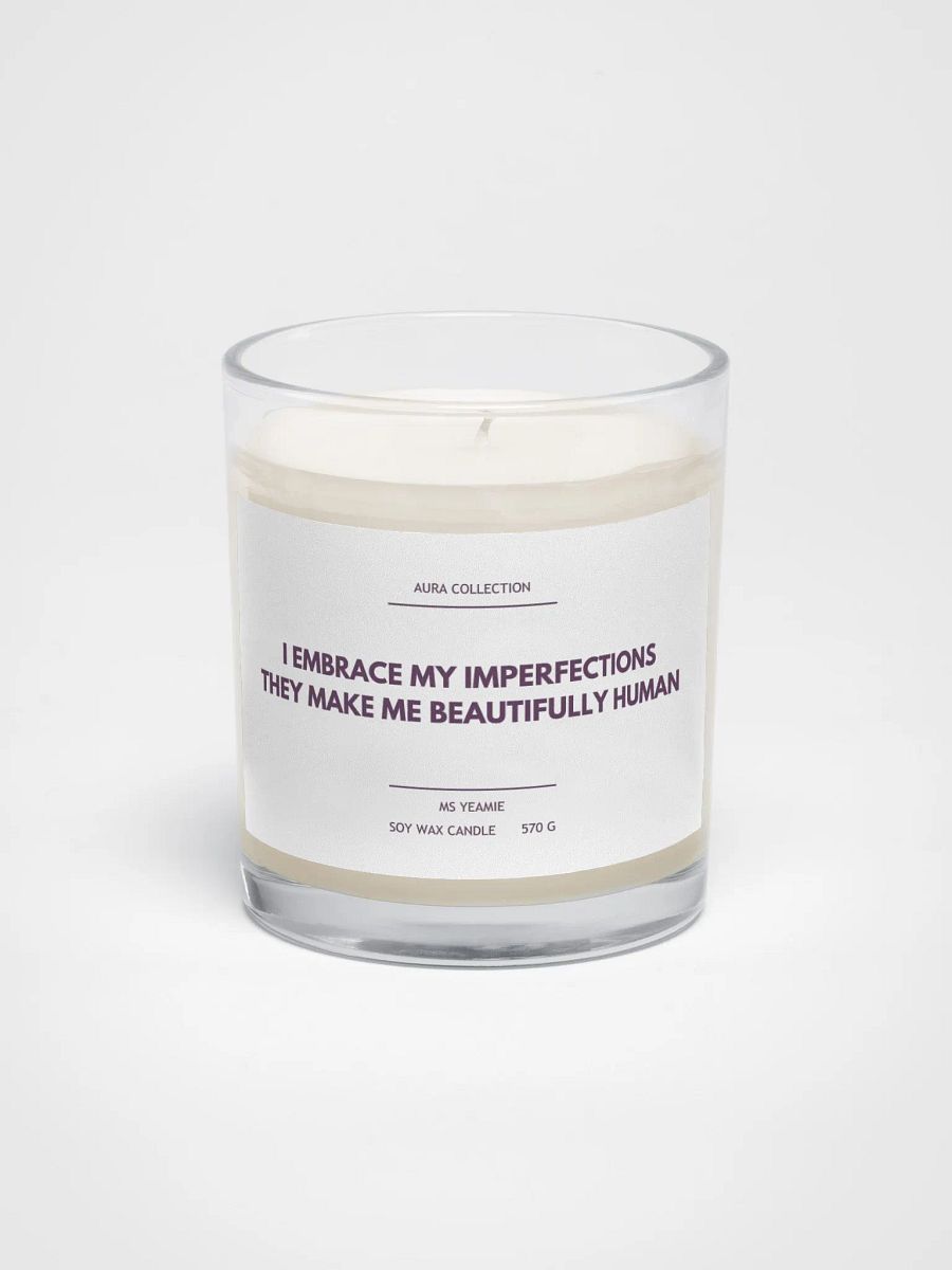 AURA COLLECTION : Embrace Imperfections Soy Wax Candle product image (1)