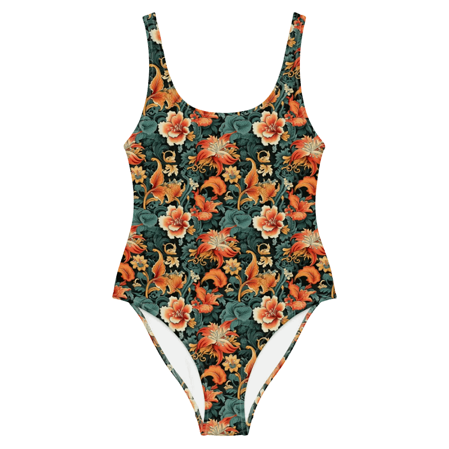 Sunset Flowers | One-piece swimsuit product image (7)