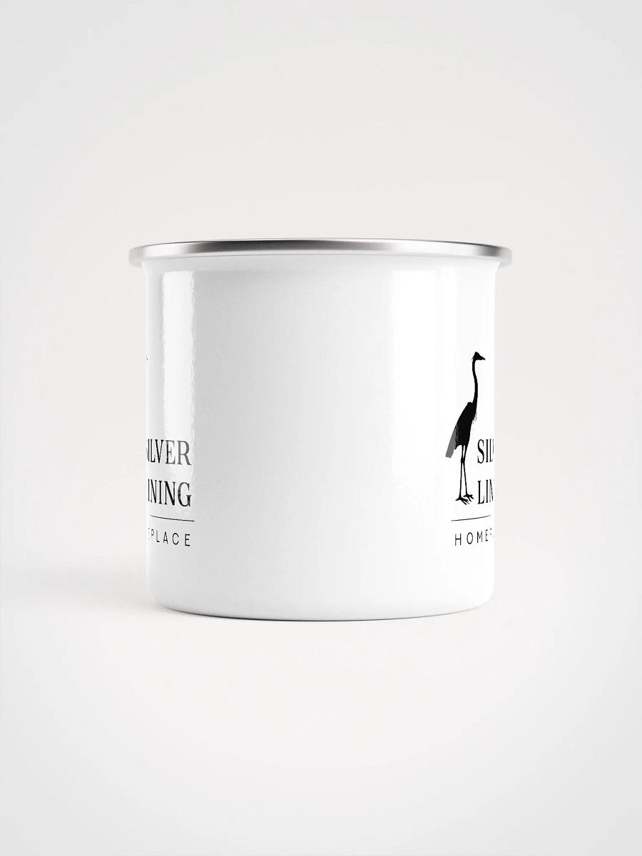 Heron Logo Enamel Mug product image (5)