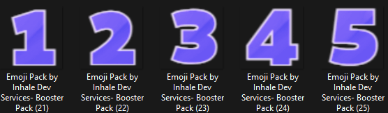 Purple Word Expression Emojis product image (3)