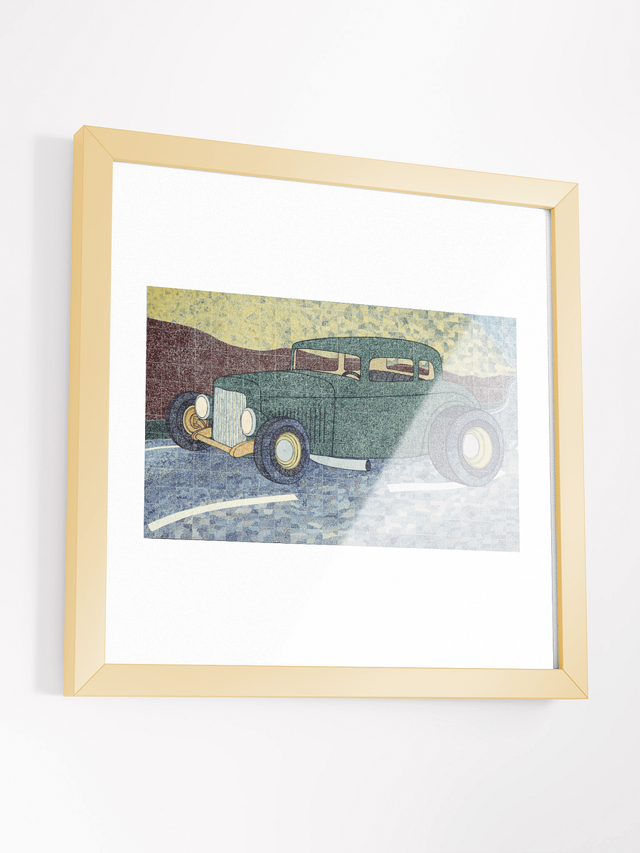 Green Hotrod (2002) print framed product image (3)