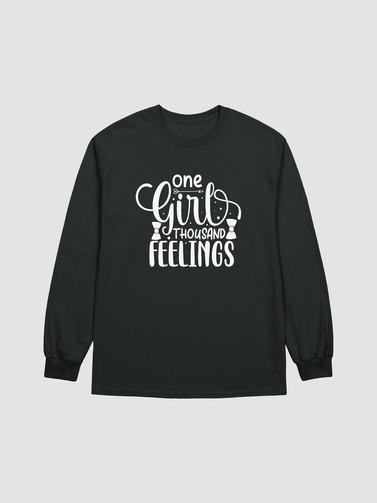 One Girl Thousand Feelings Long Sleeve For Women product image (1)