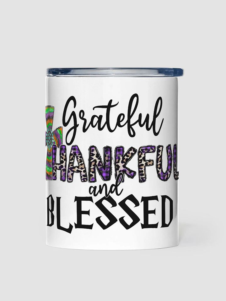 Grateful, Thankful & Blessed - Kids Tumbler product image (1)