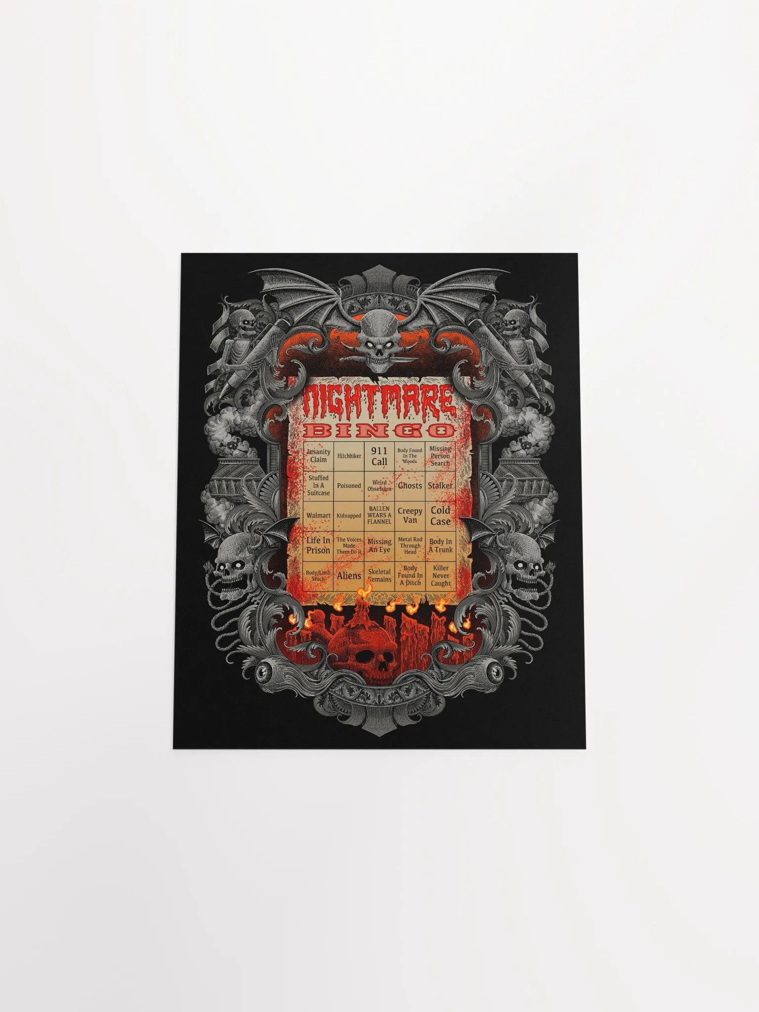 Nightmare Bingo Poster product image (4)