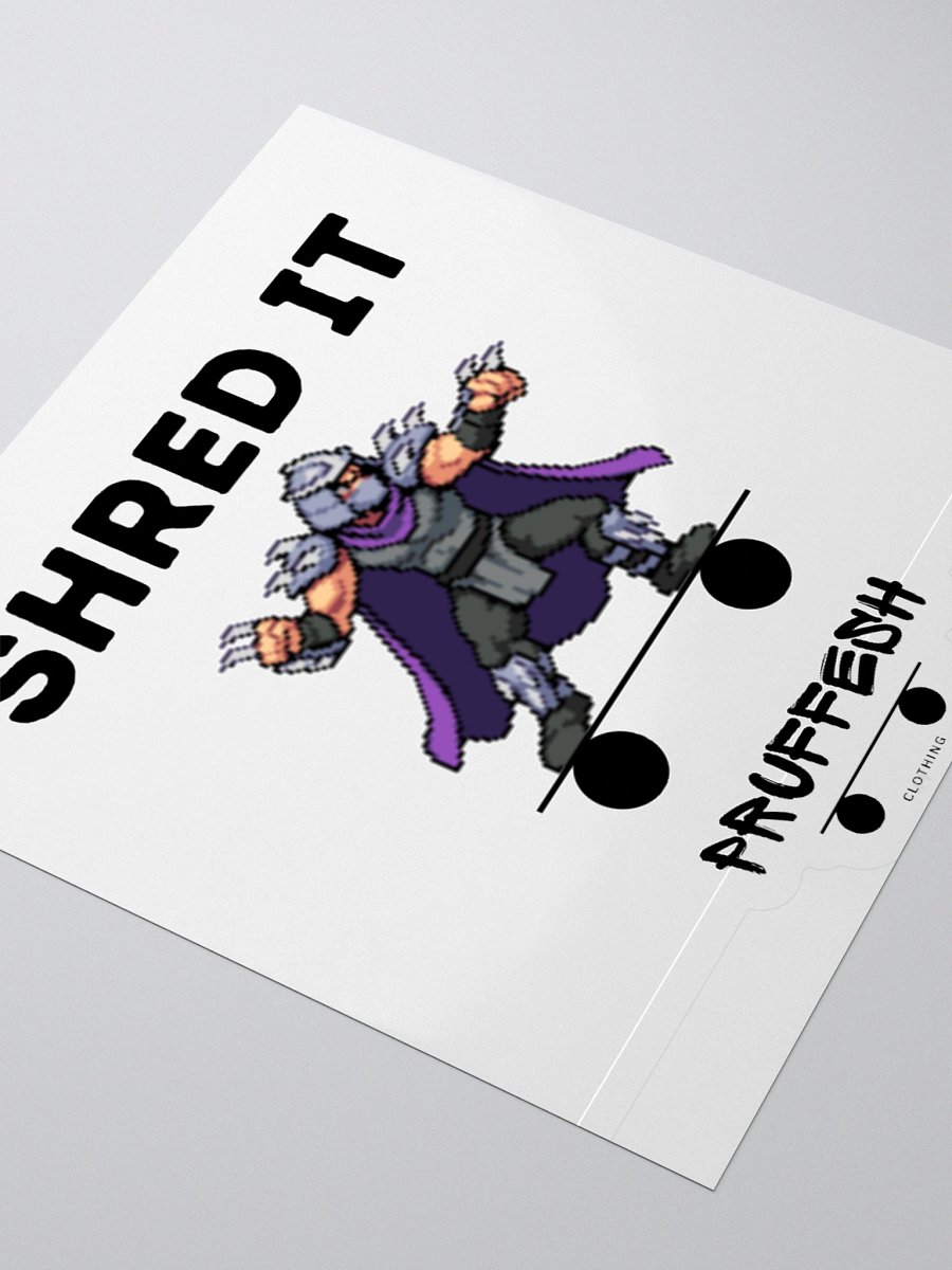Shredder Sticker product image (3)
