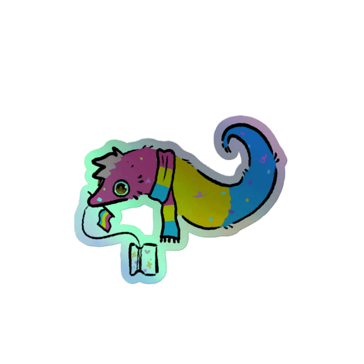 Pan worm sticker product image (2)