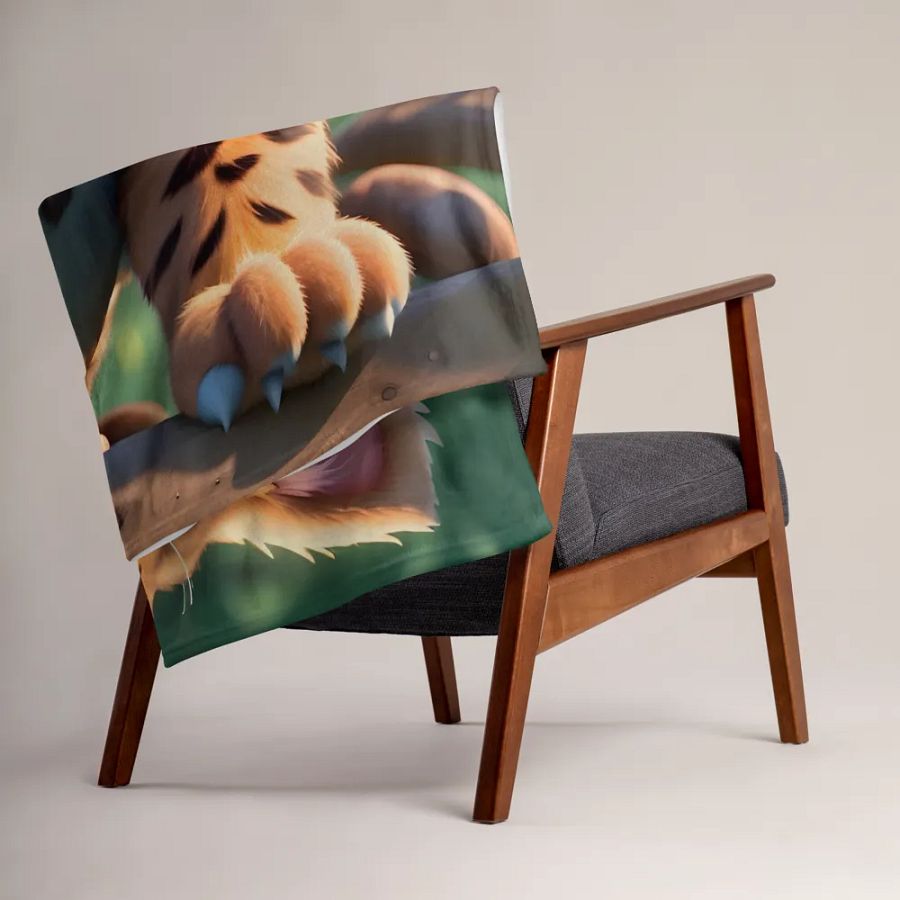 Endangered Species - Mexico - Jaguar Throw Blanket product image (5)