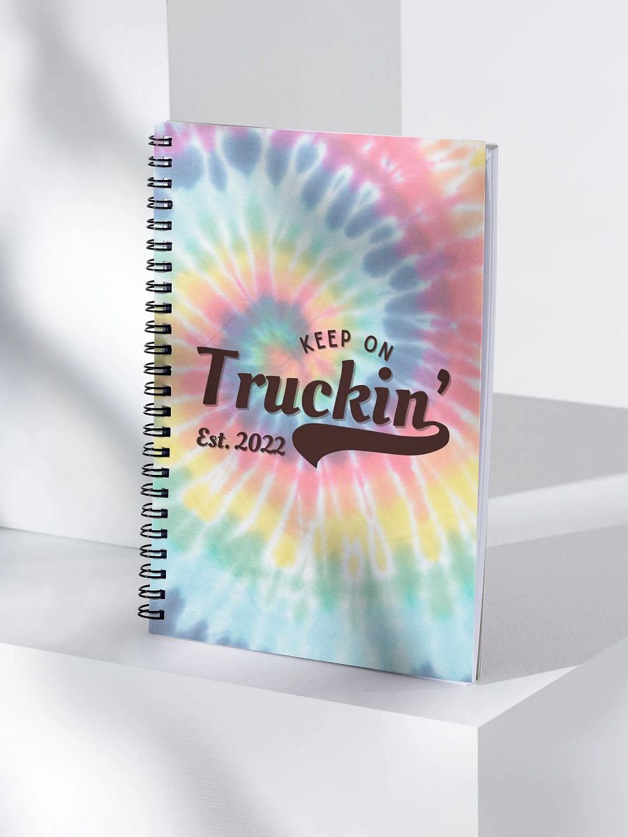 Keep On Truckin' Tie Dye Notebook product image (4)